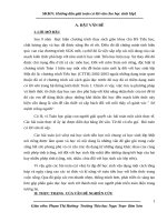 Hướng dẫn giải toán có lời văn cho học sinh lớp1 