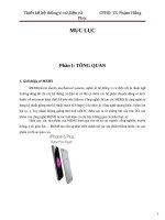 Thiết kế hệ thống vi cơ điện tử 