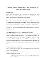 Thực trạng về công tác tuyển dụng  nhân sự phòng kinh doanh tại công thương mại và dịch vụ mỹ đình 