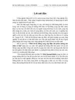 Thiết kế hệ thống cung cấp điện cho phân xưởng sửa chữa cơ khí 