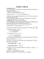 TÓM TẮT LÍ THUYẾT LÍ 12 + BÀI TẬP CHƯƠNG v 