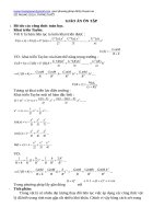 GIÁO ÁN ÔN LUYỆN ĐỘI TUYỂN