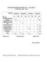 đề kiểm tra học kì 1 môn tin lớp 7