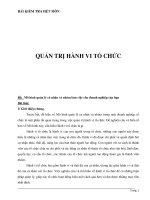 Mô hình quản lý cá nhân và nhóm làm việc tại công ty TNHH một thành viên xây dựng công trình 507 