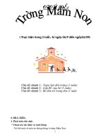 Giao an chu de truong mam non