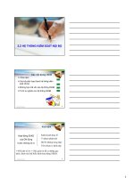 Bai giang 3 (chuong 2)   he thong kiem soat noi bo 