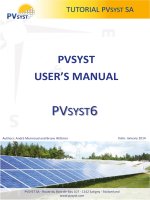 PVSYST USER’S MANUAL  PVSYST6