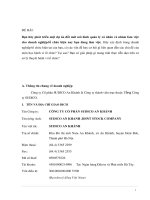 PHƯƠNG án đổi mới PHƯƠNG THỨC QUẢN lý CÔNG VIỆC tại CÔNG TY cổ PHẦN SUDICO AN KHÁNH