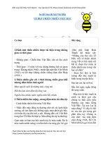 Sơ đồ tóm tắt bài việt bắc   thầy trịnh quỳnh biên soạn 