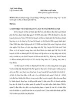 Đánh giá thực hiện công việc  tại sở kế hoạch và đầu tư thành phố hà nội