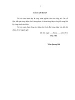 Một số giải pháp hoàn thiện và nâng cao quản lý thuế GTGT tại chi cục thuế huyện xuân trường, tỉnh nam định 