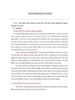 Xây dựng, hình thành và phát triển văn hóa doanh nghiệp tại liberty mutual viet nam