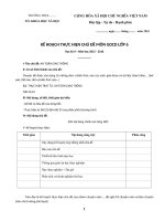 noi dung 4 chủ đề giáo dục công dân 6, 8,9