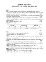 ĐÁP án  NGỮ văn 6 