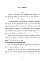 phân tích thực trạng đào tạo và phát triển nguồn nhân tực tại tập đoàn PVN