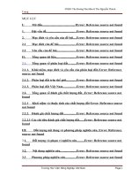 Điều tra và xây dựng sơ đồ thổ nhưỡng của xã đông dư huyện gia lâm, thành phố hà nội 