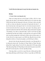 Đổi mới mô hình quản lý trong tổ chức hiện tại sở KH đt lào cai 