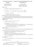 Đề thi thử số 3 vào 10 hà nội 2016 2017 