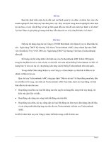 Áp dụng môn học hành vi tổ chức vào ngân hàng techcombank 