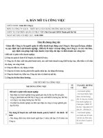 Bản mô tả công việc giám đốc CÔNG TY SÁCH – THIẾT bị và xây DỰNG TRƯỜNG học hà nội 