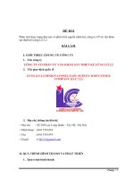 Phân tích thực trạng đào tạo và phát triển nguồn nhân lực công ty CP tư vấn khảo sát thiết kế lũng lô 2 