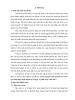 thực trạng kế toán doanh thu và kết quả hoạt động kinh doanh tại công ty cổ phần may vĩnh phú 