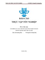 báo cáo thực tập vãn phòng tý vấn  chuyển giao công nghệ xây dựng trýờng ðại học kiến trúc hà nội  