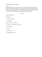 một số bài tập sinh học về ADN