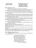 Đề thi học kì 1 ngữ văn 12 