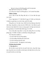 Bản mô tả công việc phó phòng đầu tư sở tài chính 