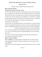 thi thư văn nam hoc 16 17 lân 2 