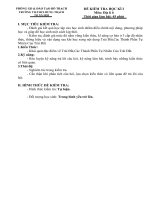 Đề kiểm tra học kì i địa 6 (11 12) 