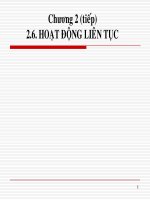 Chuong 2 6 hoat dong lien tuc 