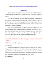 Hoàn thiện công tác tuyển dụng tại công ty sông mã