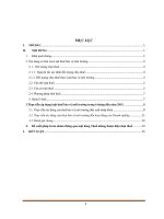 Phân tích nội dung cơ bản luật thế bảo vệ môi trường   thực tiễn ápdụng 6 tháng đầu năm 2015 và đề xuất pháp lí của nhóm thông qua việc áp dụng đối với mặt hàng thuế nilon thuộc diện chịu thuế 