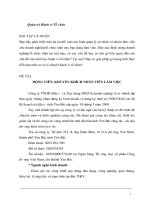 ĐỘNG VIÊN, KHUYẾN KHÍCH NHÂN VIÊN làm VIỆCtại công ty DND yên bái 