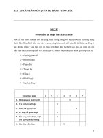 Tìm hiểu bản thân qua trắc nghiệm phân tích tính cách