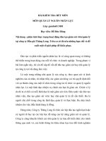 phân tích thực trạng hoạt động đào tạo giám sát viên quản lý tại công ty đấu giá thăng long 