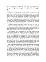 NHỮNG BÀI VĂN  NGHỊ LUẬN XÃ HỘI HAY NHẤT Đề 3 