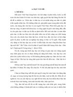 Một số biện pháp nhằm giúp học sinh tự đặt được đề bài toán khi thay đổi số liệu, đối tượng trong đề bài toán lớp 5 