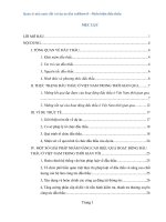 một số giải pháp nhằm nâng cao hiệu quả hoạt động đấu thầu ở việt nam trong thời gian tới 