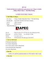 Chính sách đào tạo và phát triển nguồn nhân lực tại  công ty cổ phần chứng  khoán châu á – thái bình dương