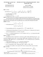 Đề thi thử số 2 vào 10 hà nội 2016 2017 