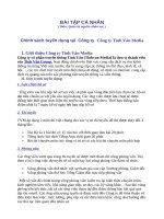 Chính sách tuyển dụng tại  công ty  công ty tinh vân 