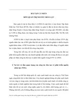 Vai trò và tầm quan trọng của công tác đào tạo và phát triển nguồn nhân lực tại EVN