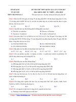 thpt thanh oai a ha noi mon hoa hoc lan 1 nam 2017 file word co loi giai 