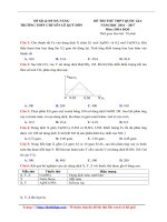de thi thu thpt quoc gia mon hoa hoc truong thpt chuyen le quy don da nang lan 1 nam 2017 file word co loi giai 