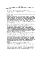 Bài giảng kế toán tài chính  doanh nghiệp  BTKTDN NVL 