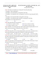 thpt chuyen quoc hoc hue mon hoa hoc lan 1 nam 2017 file word co loi giai 