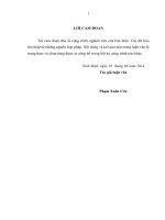 Một số giải pháp nâng cao chất lượng đội ngũ cán bộ, công chức ở cơ sở thuộc ủy ban nhân dân thị xã tam điệp 